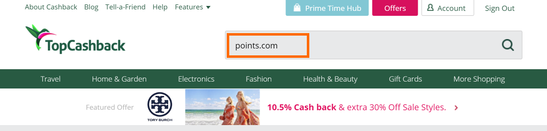 points.comの検索