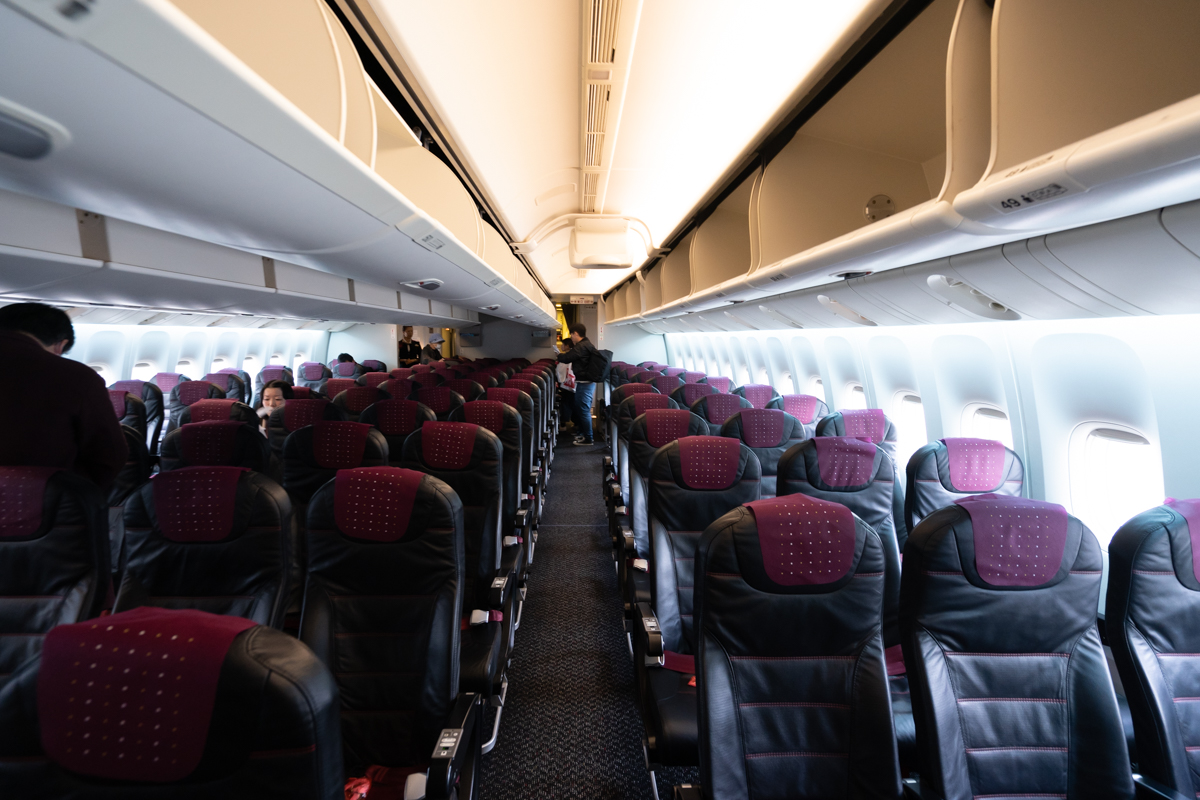 JAL B777-200の座席