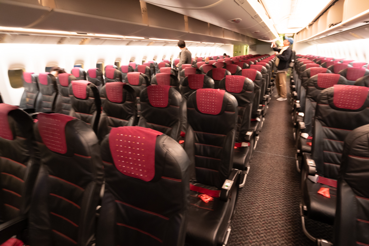 JAL B777-300の座席