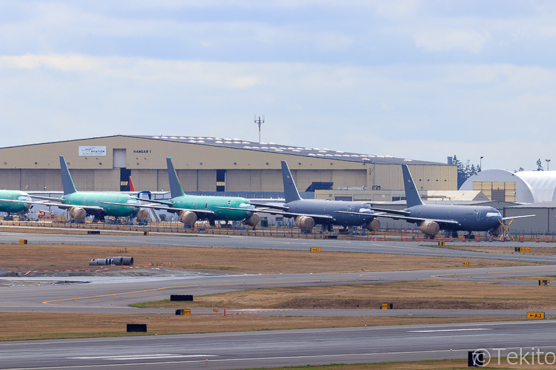 KC-767の隊列