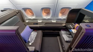 A380ファーストクラスのシート