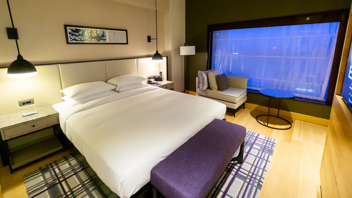 ヒルトンクアラルンプールのジュニアスイート