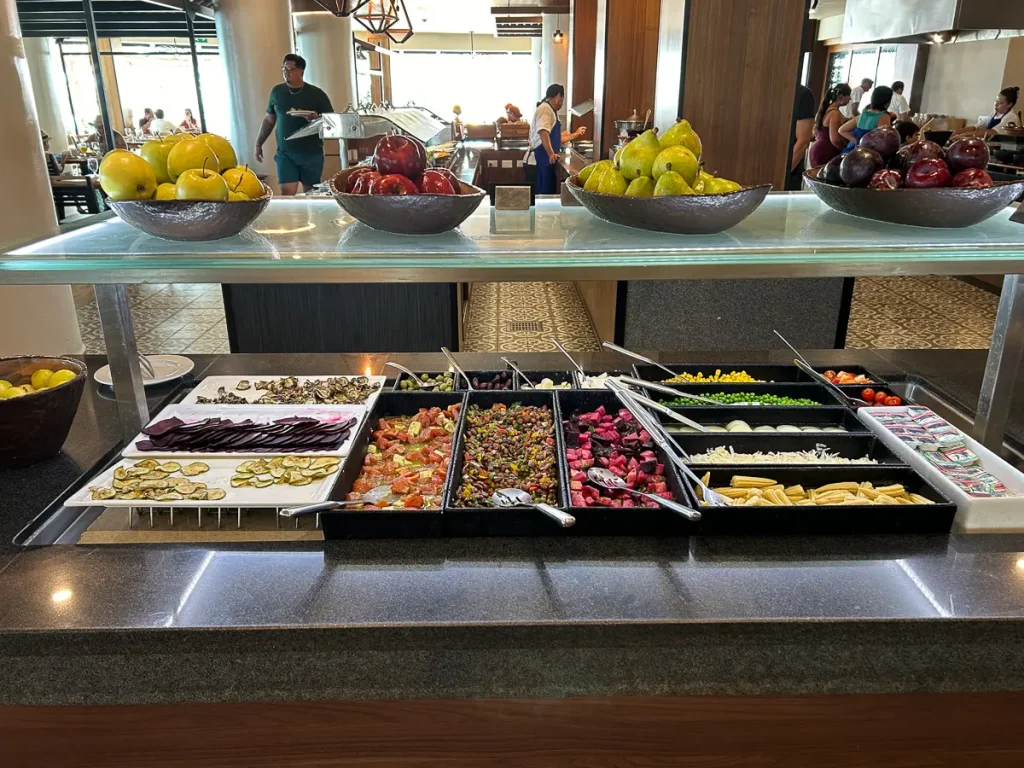 Velaの朝食ビュッフェ