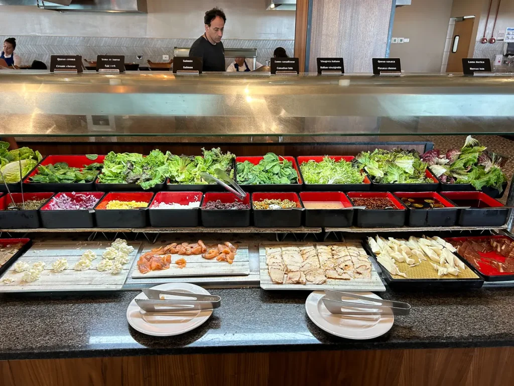 Velaの朝食ビュッフェ