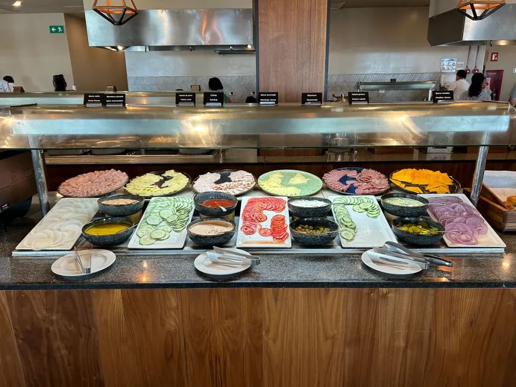 Velaの朝食ビュッフェ