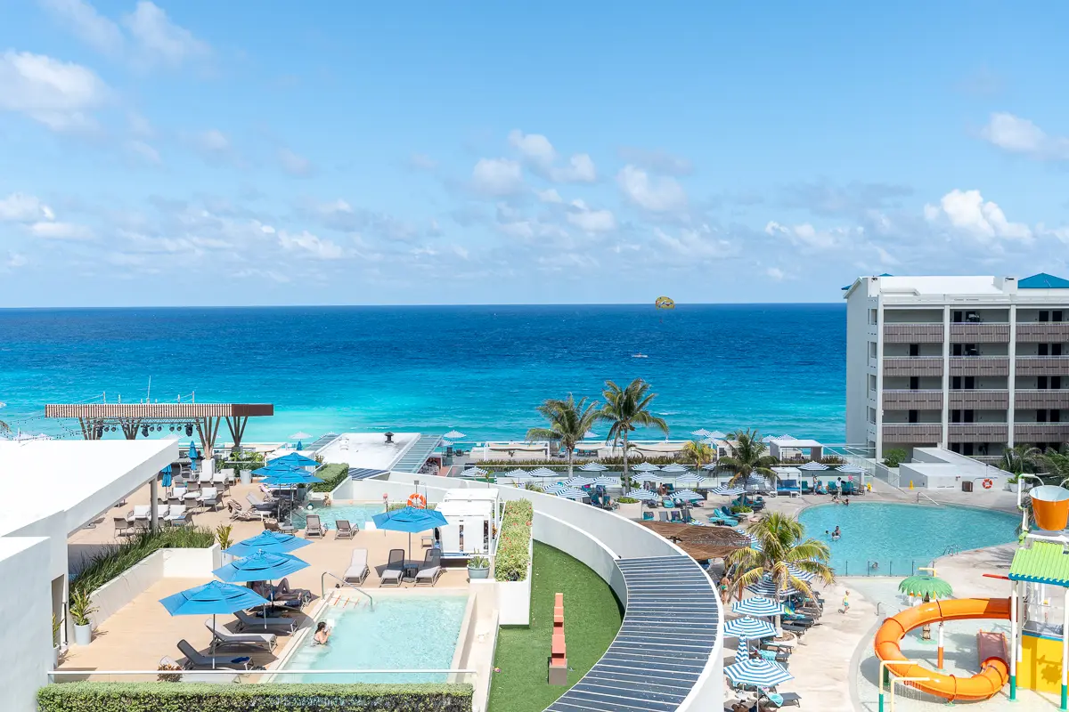 バルコニーからの景色