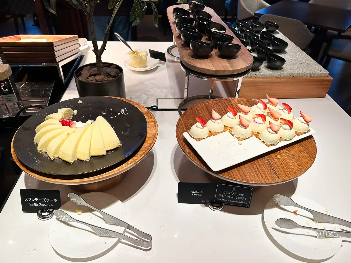 イブニングカクテルの料理