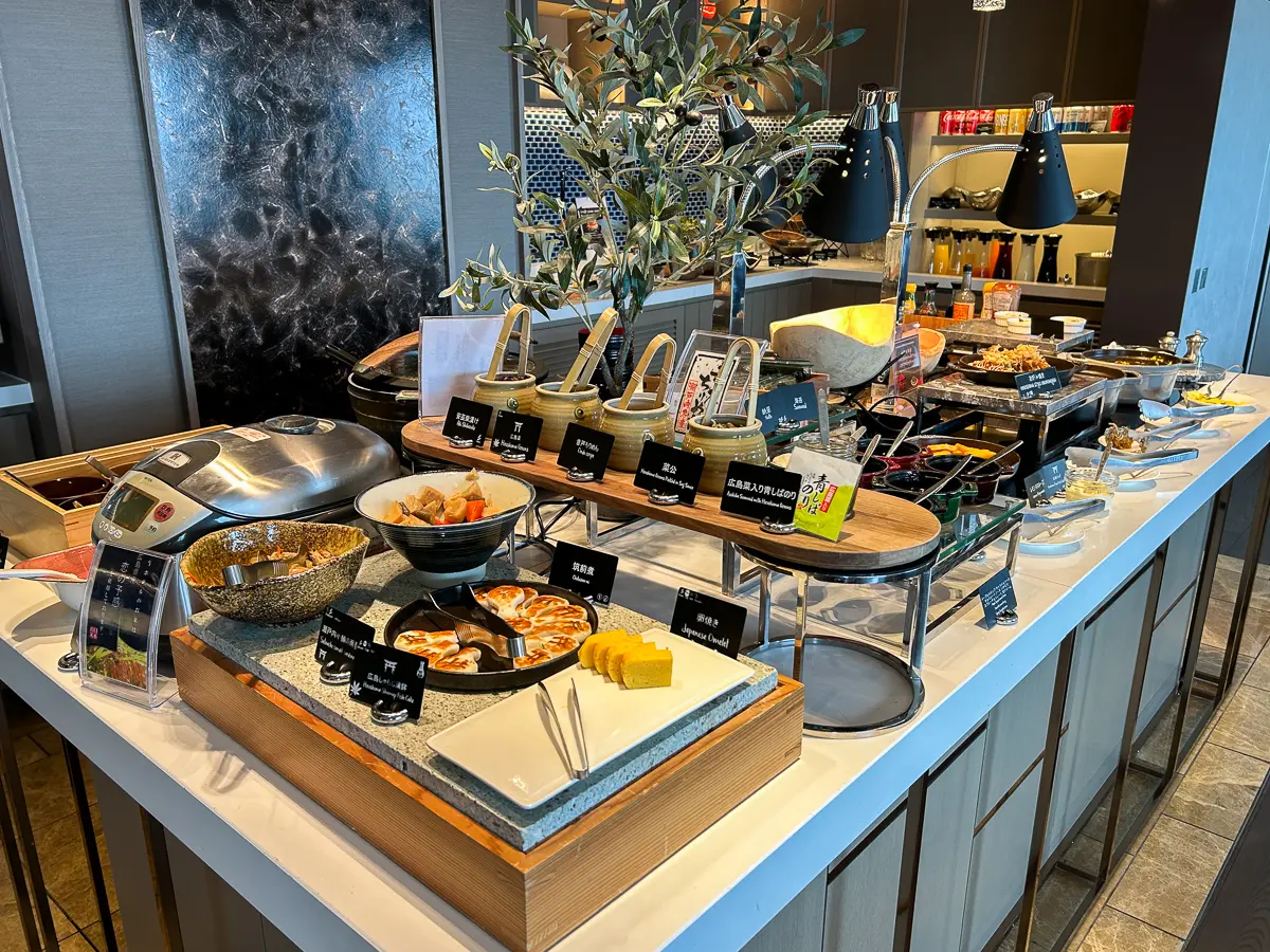 エグゼクティブラウンジの朝食