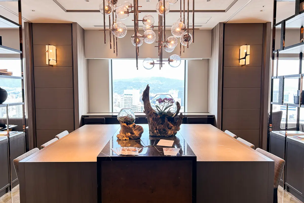 エグゼクティブラウンジのレイアウト