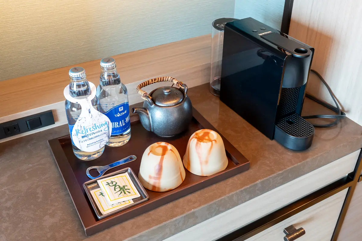エグゼクティブルームのミニバー