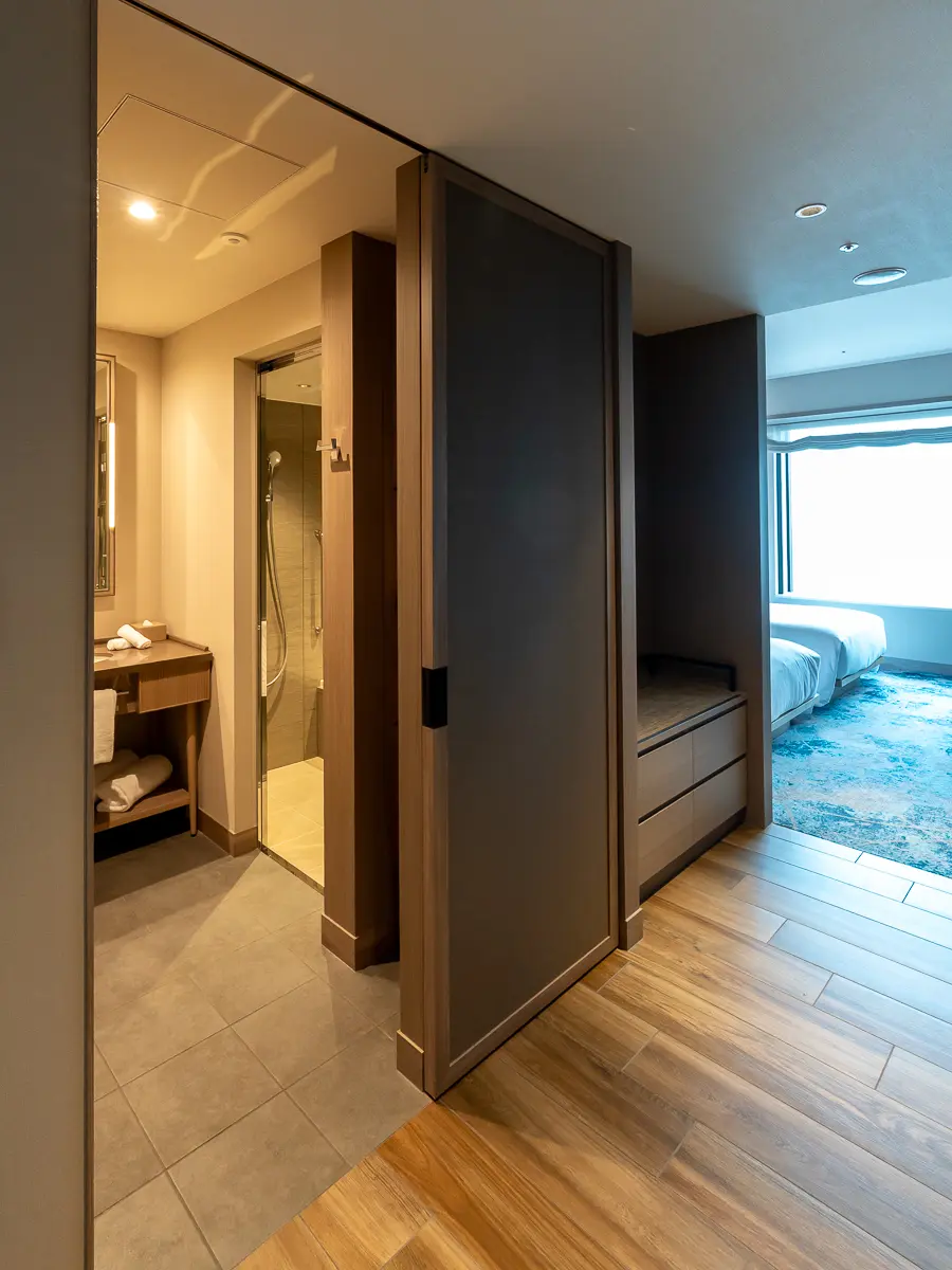 エグゼクティブルームの入口付近