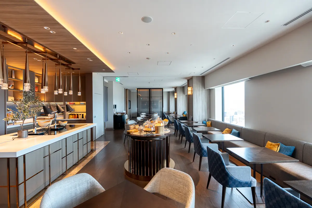 エグゼクティブラウンジのレイアウト