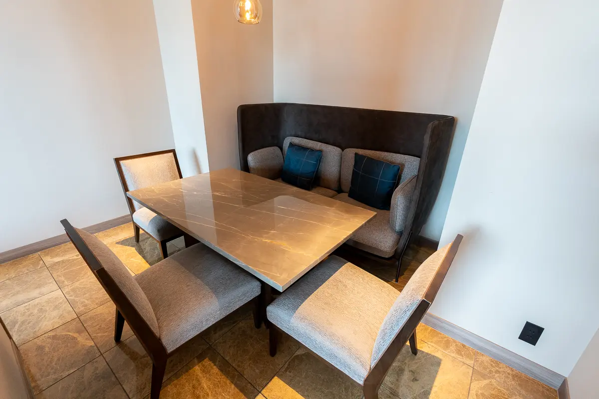 エグゼクティブラウンジのレイアウト