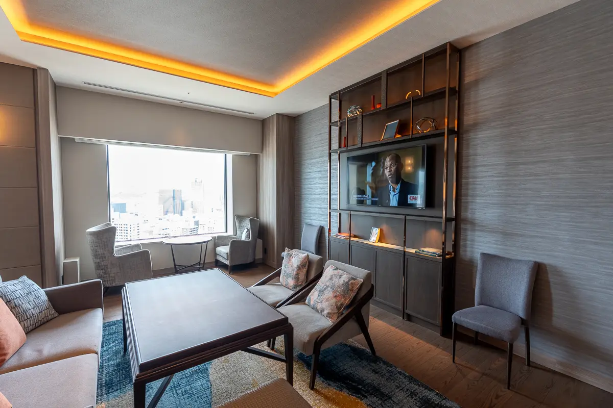 エグゼクティブラウンジのレイアウト