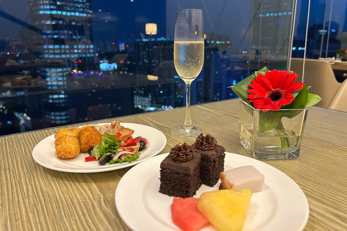 イブニングカクテルの料理