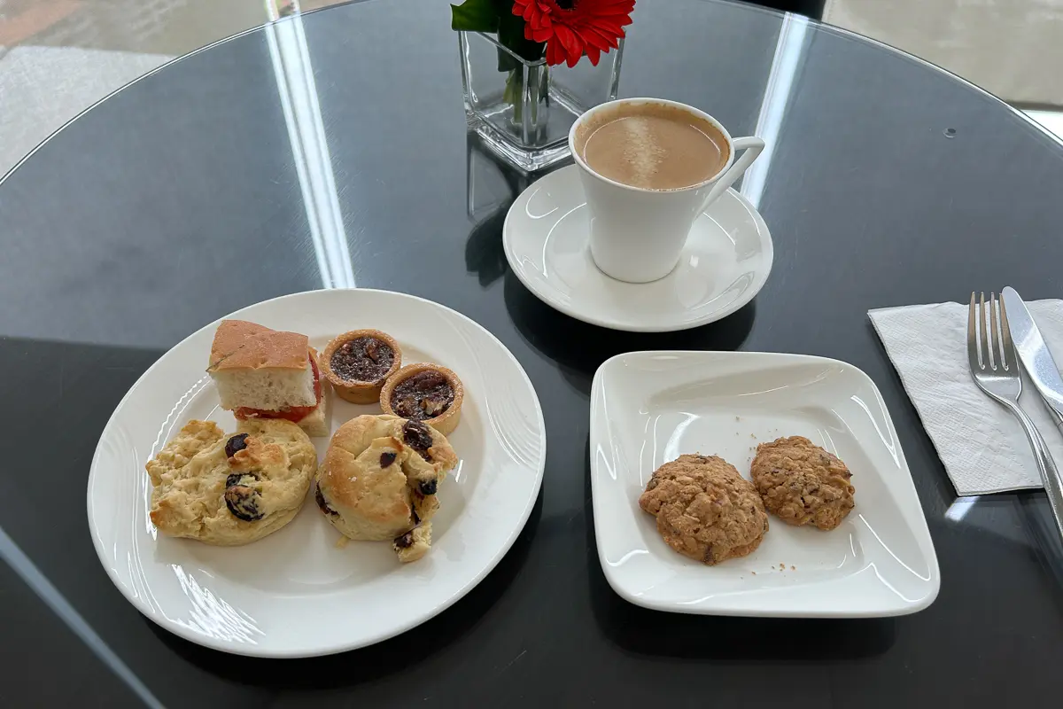 エグゼクティブラウンジのアフタヌーンティー