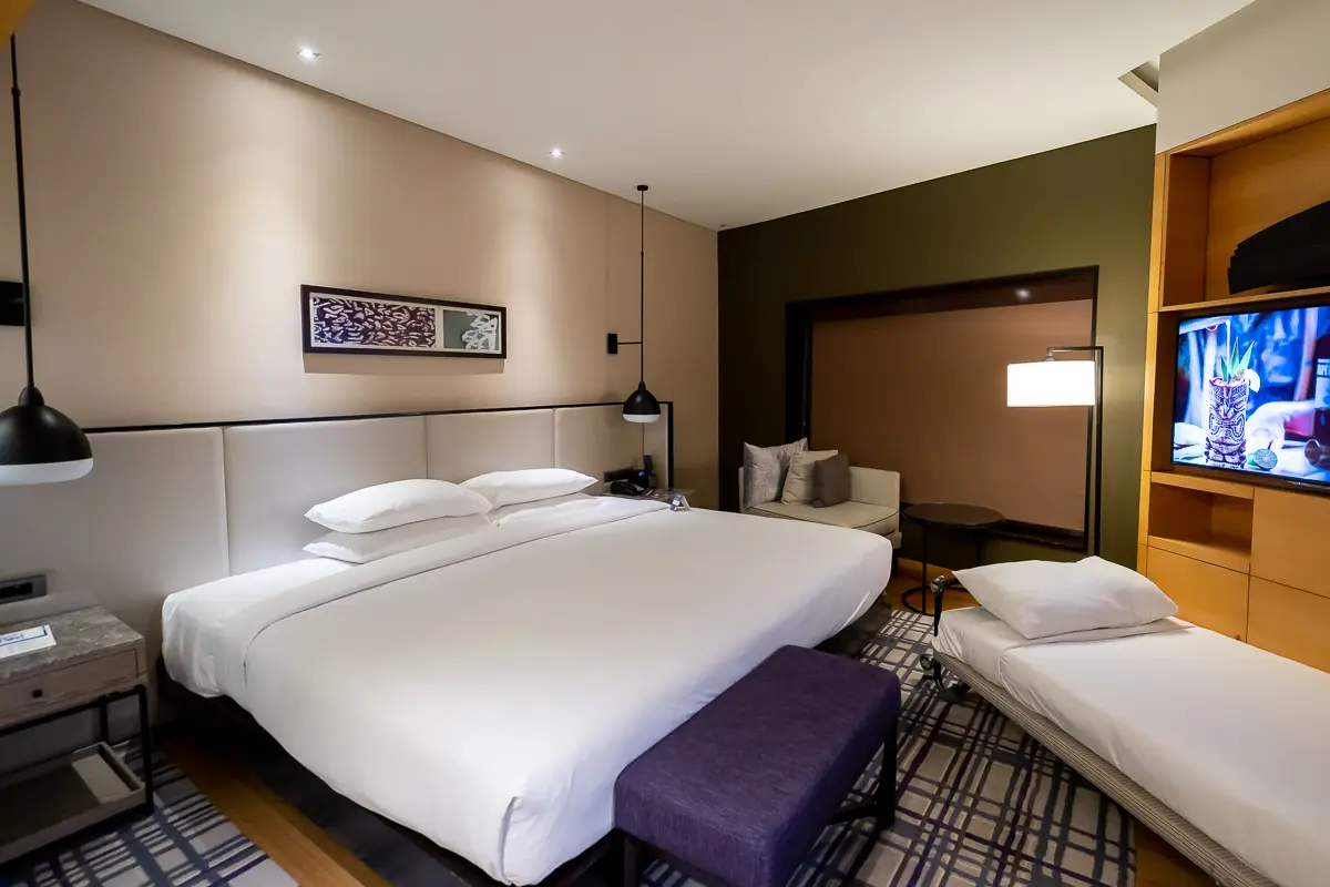 デラックスプラスのベッドルーム