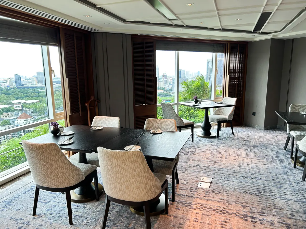 エグゼクティブラウンジのインテリア