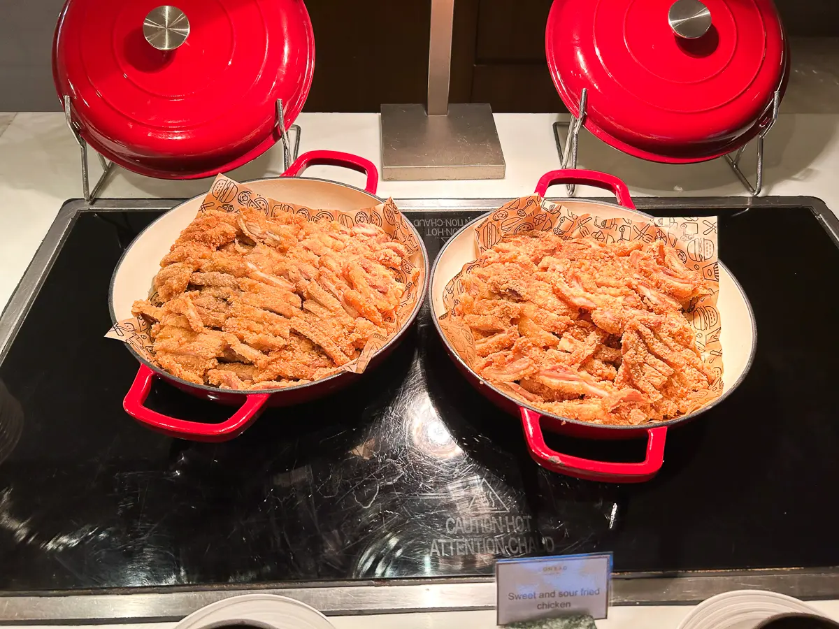 イブニングカクテルのホットミール