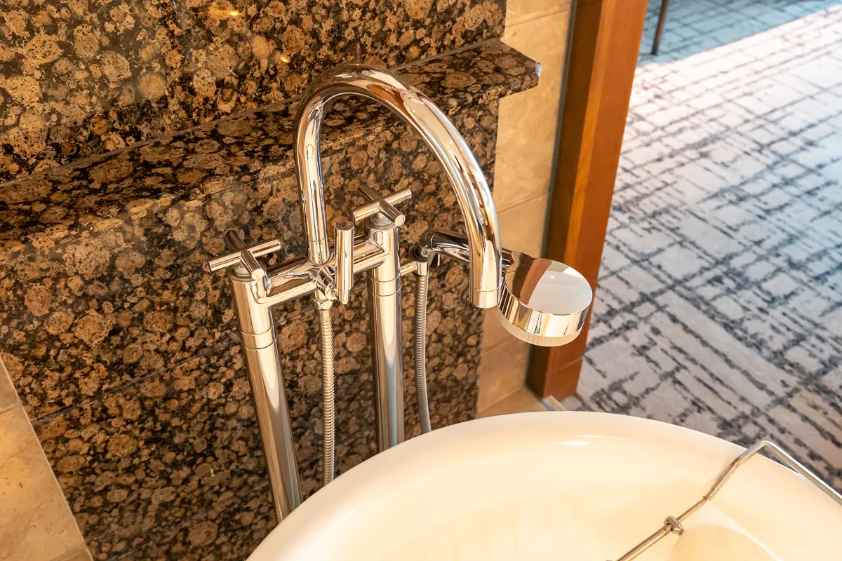 蛇口とシャワーヘッド