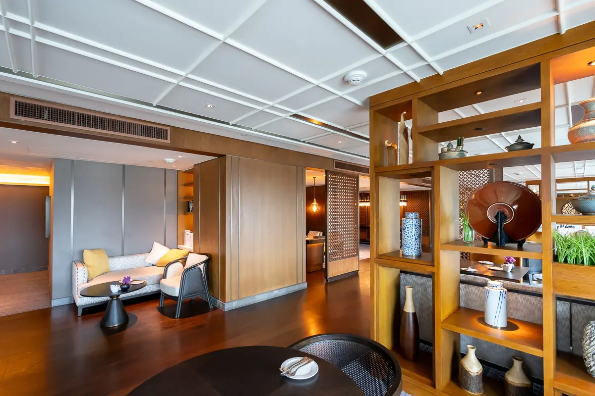 エグゼクティブラウンジのインテリア