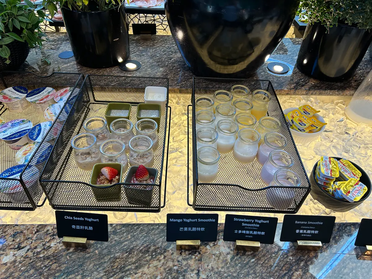 朝食ビュッフェ