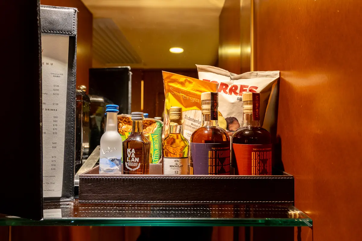 スナックとアルコール