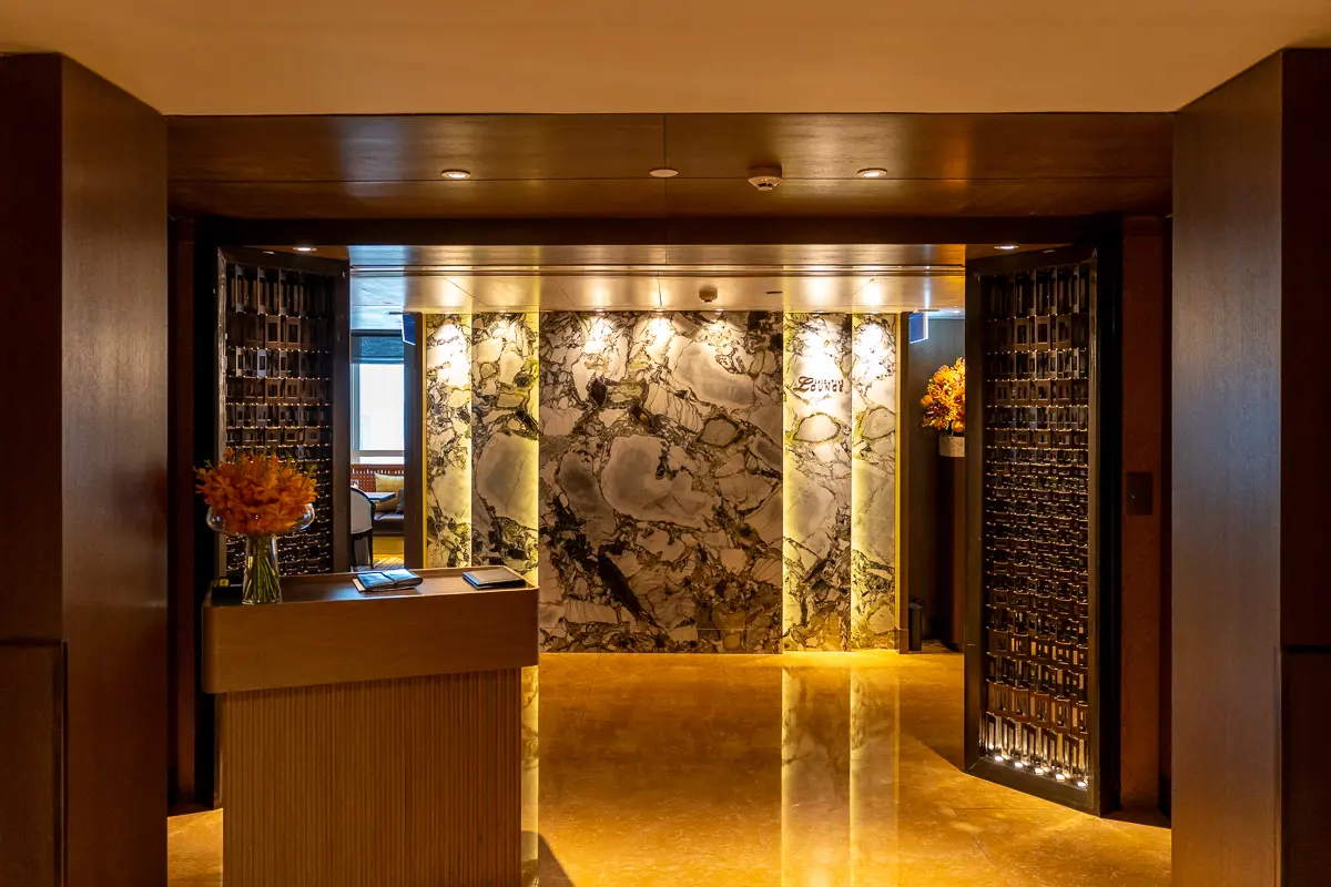 エグゼクティブラウンジのエントランス