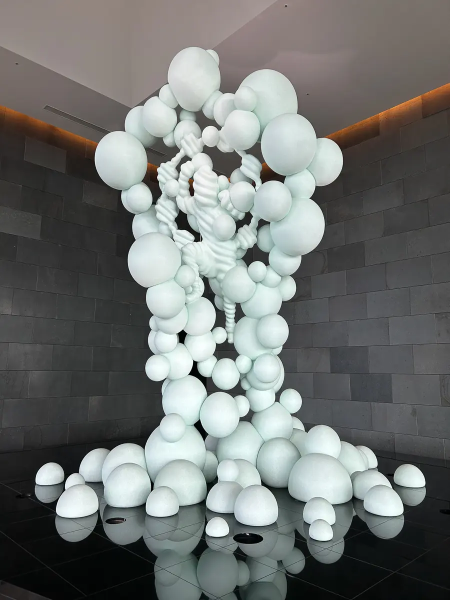 ロビーエントランスのFu/Rai