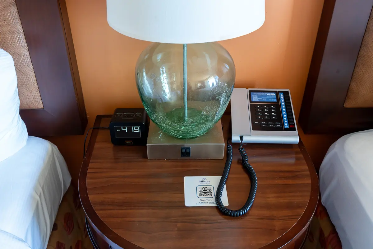 レインボータワーのベッド周り